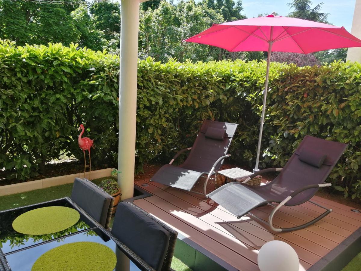 Romantisme Et Glamour 2 Avec Spa , Clim Et Jardin Dijon Bagian luar foto