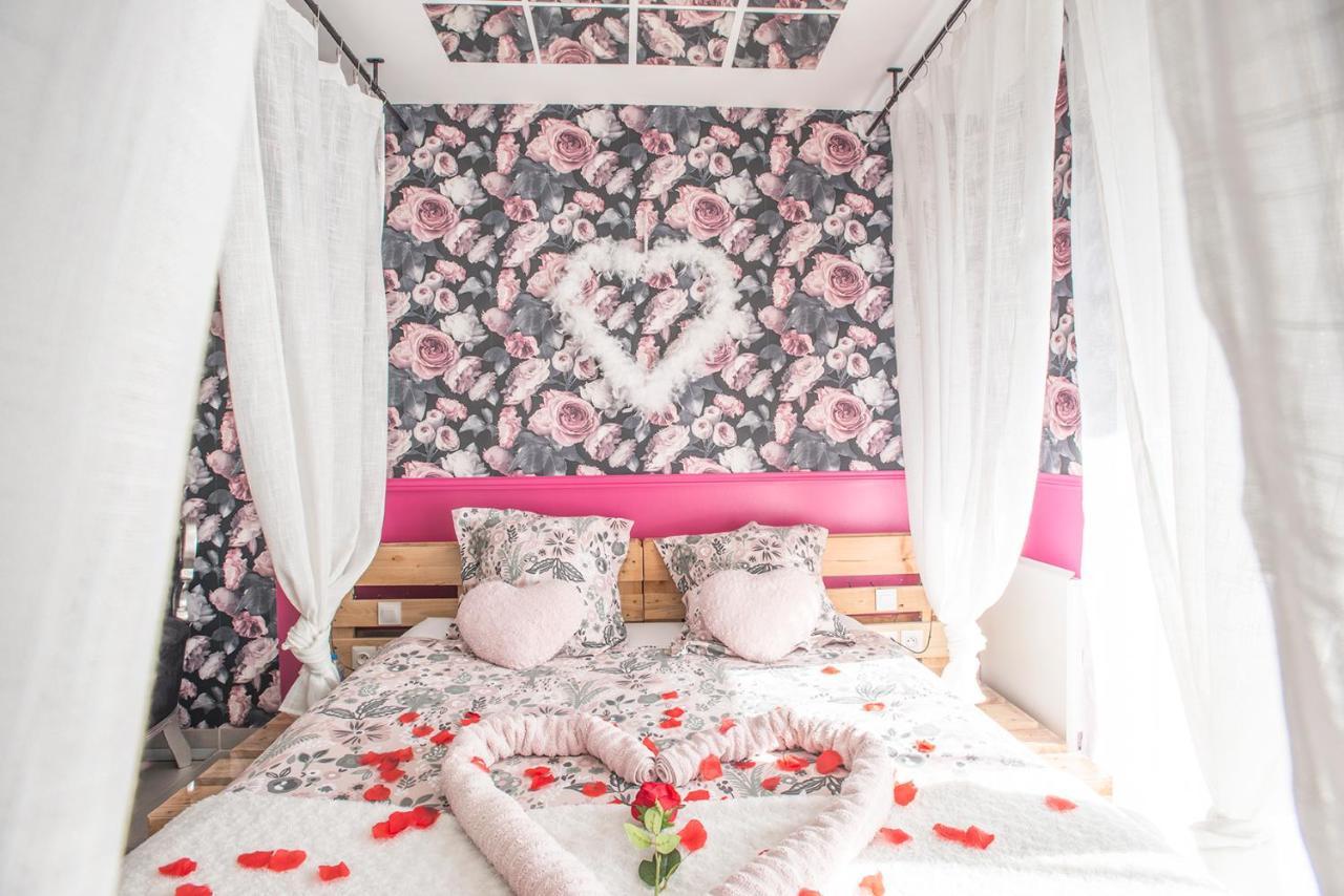 Romantisme Et Glamour 2 Avec Spa , Clim Et Jardin Dijon Bagian luar foto